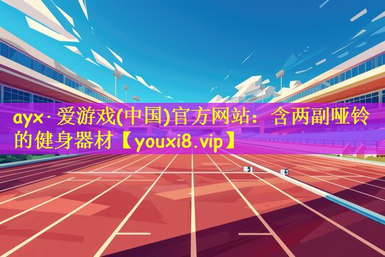 含两副哑铃的健身器材